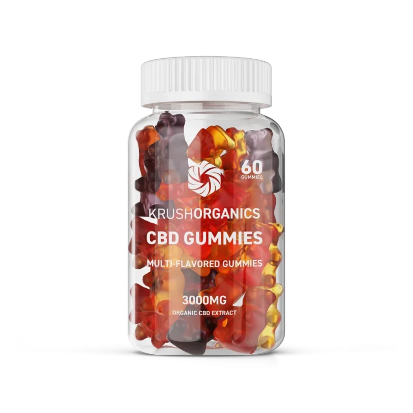 Krush Gummies — CBD gummies jar